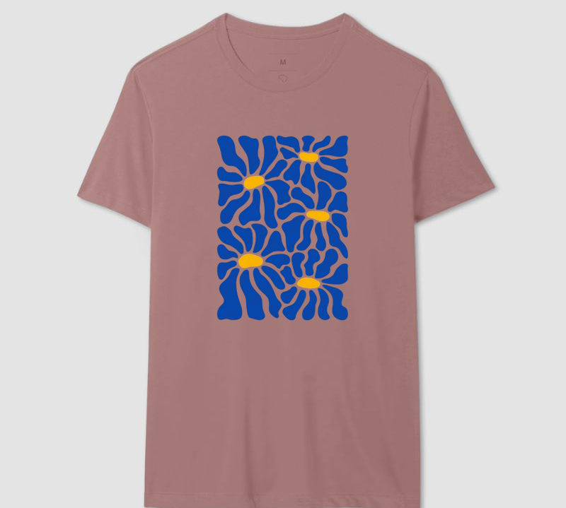Camiseta Primavera Azul