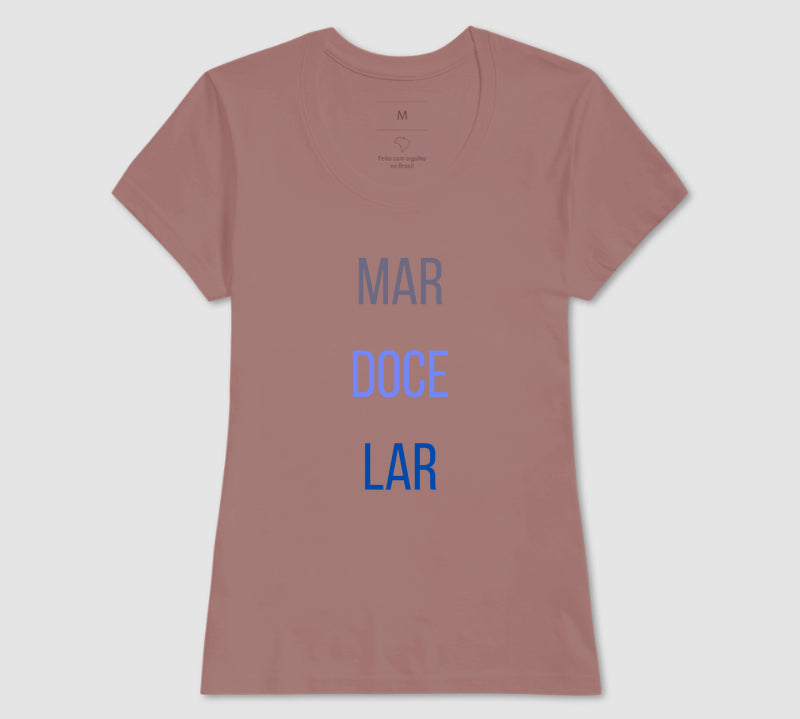 Camiseta Mar Doce Lar