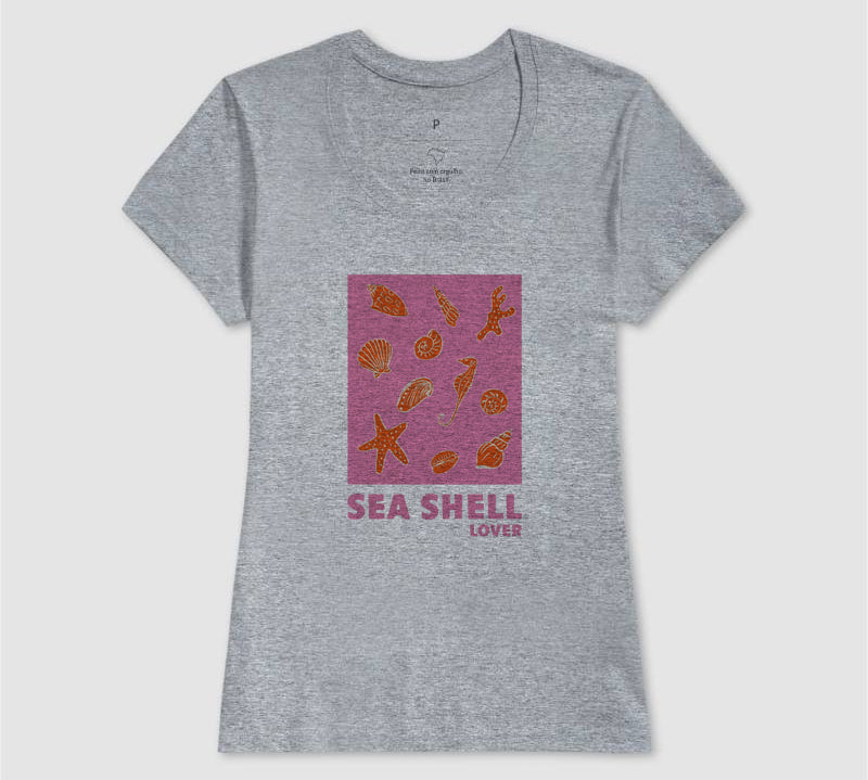 Camiseta Tesouros do Oceano