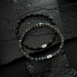 Labradorita Pulseira Masculina