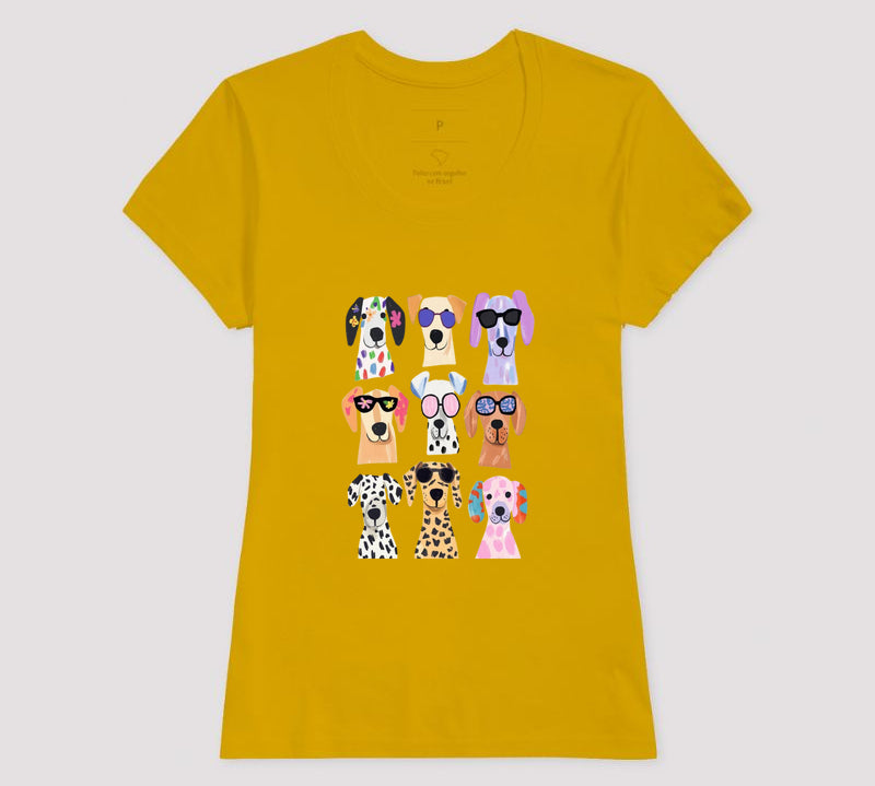 Camiseta Dog Gang Glam