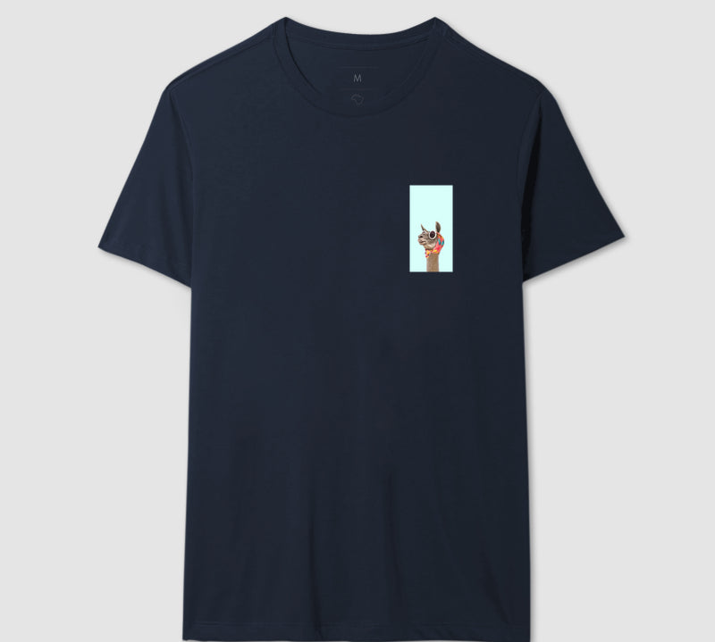 Camiseta Lhama Que Eu Vou