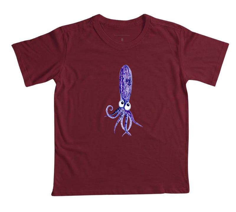 Camiseta Infantil Violeta