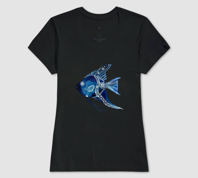 Camiseta Peixe Azul