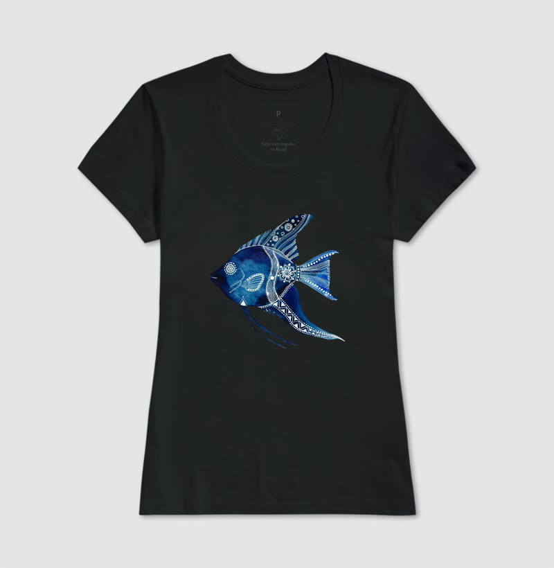 Camiseta Peixe Azul