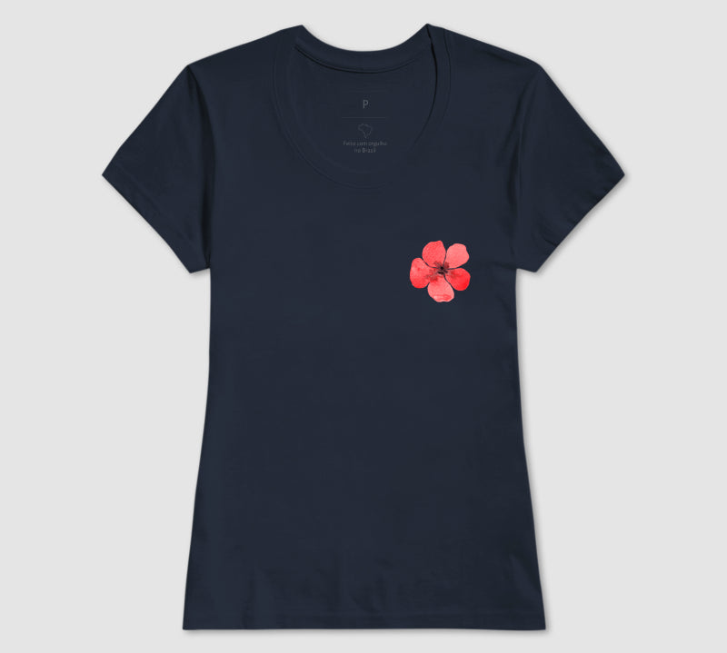 Camiseta Red Flower