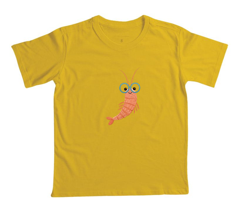 Camiseta Infantil Professor Camarão