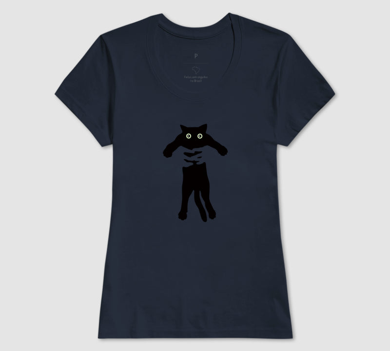 Camiseta Gato No Colo