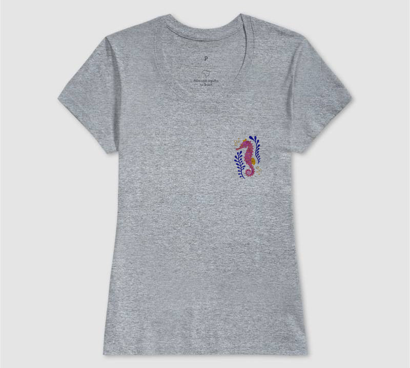 Camiseta Reino Marinho