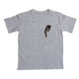 Camiseta Infantil Gato Brincando