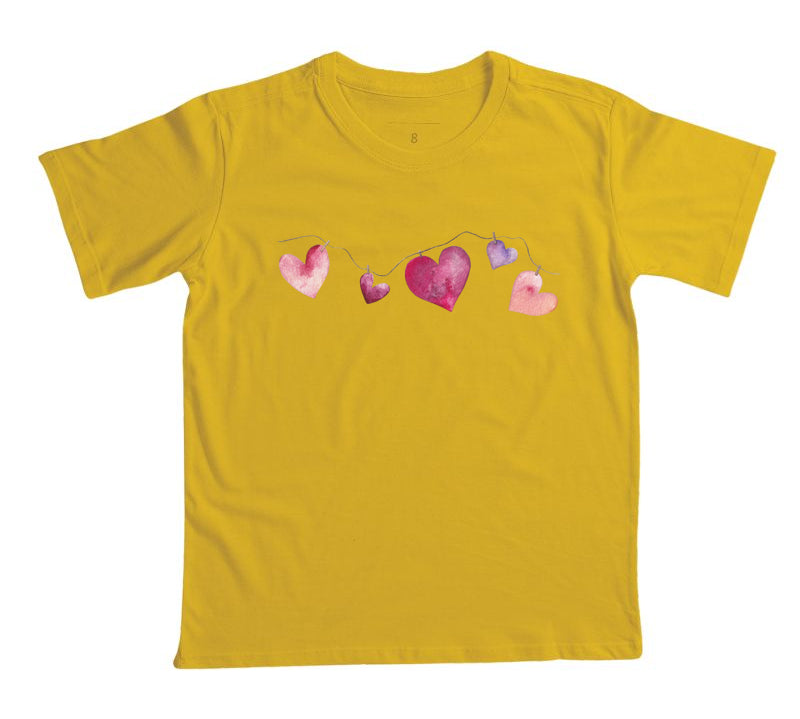 Camiseta Infantil Love Line