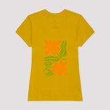 Camiseta Orange Bloom