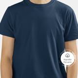 Camiseta Básica Algodão Peruano Marinho