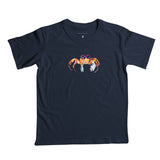 Camiseta Infantil Nerdy Crab
