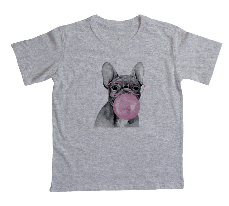 Camiseta Infantil Bubble Bulldog