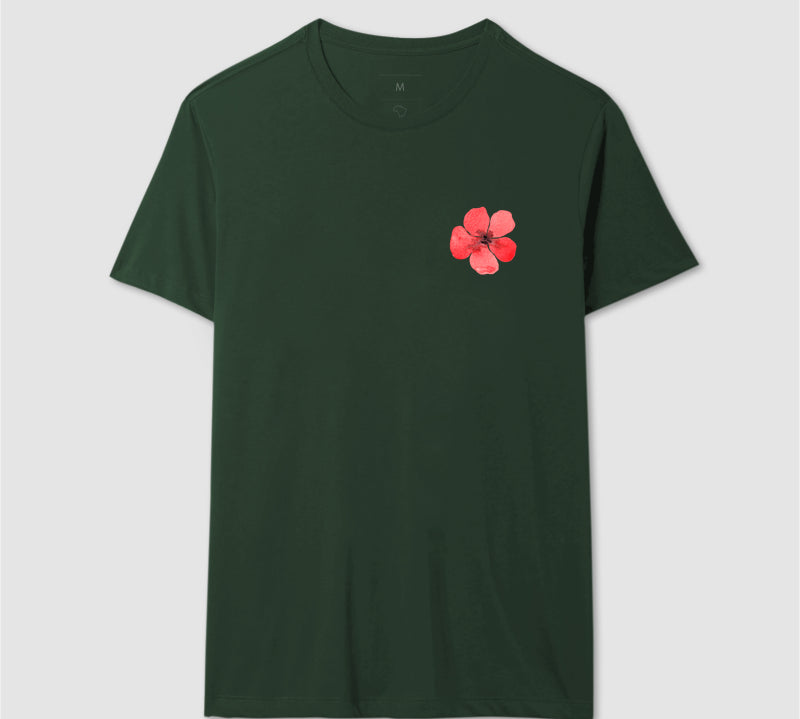 Camiseta Red Flower