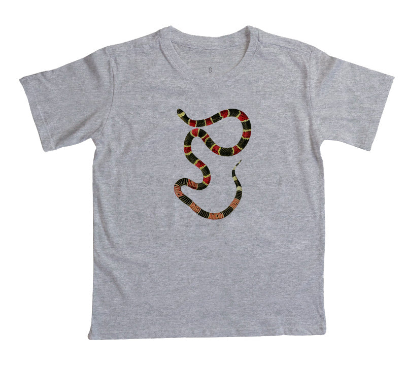 Camiseta Infantil Cobra Coral