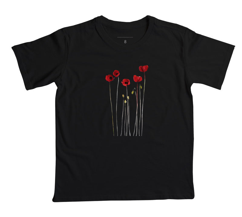 Camiseta Infantil Papoulas