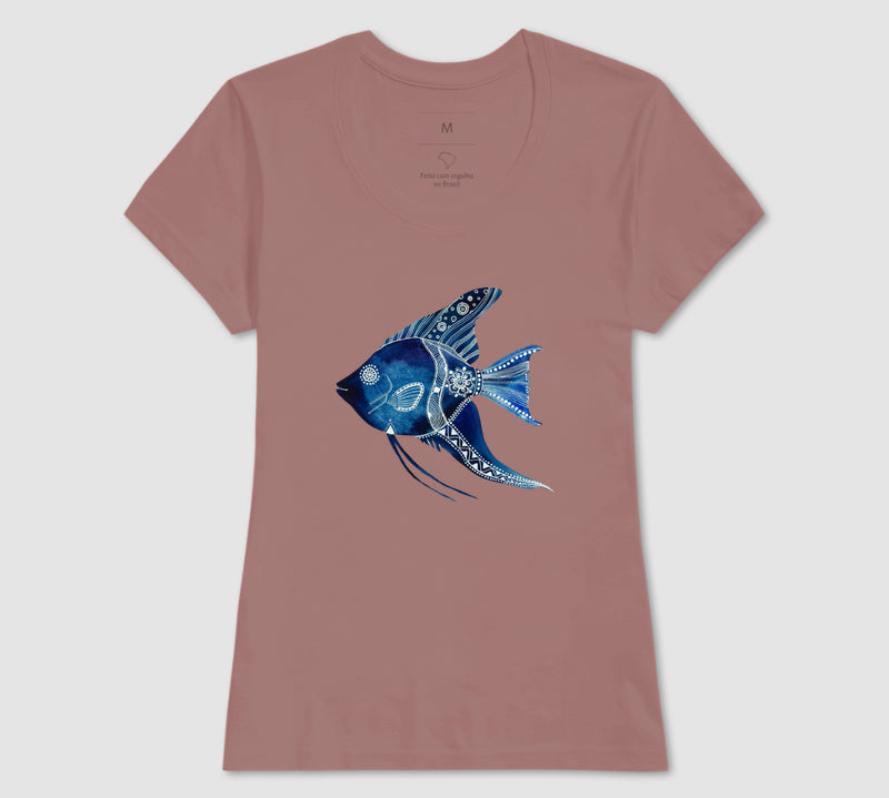 Camiseta Peixe Azul