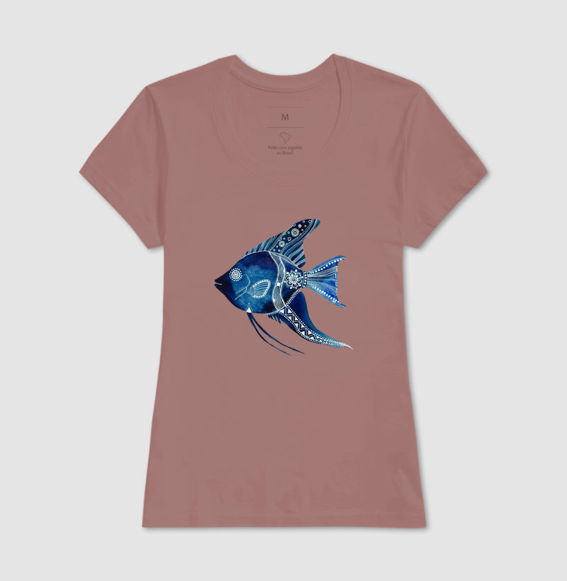 Camiseta Peixe Azul