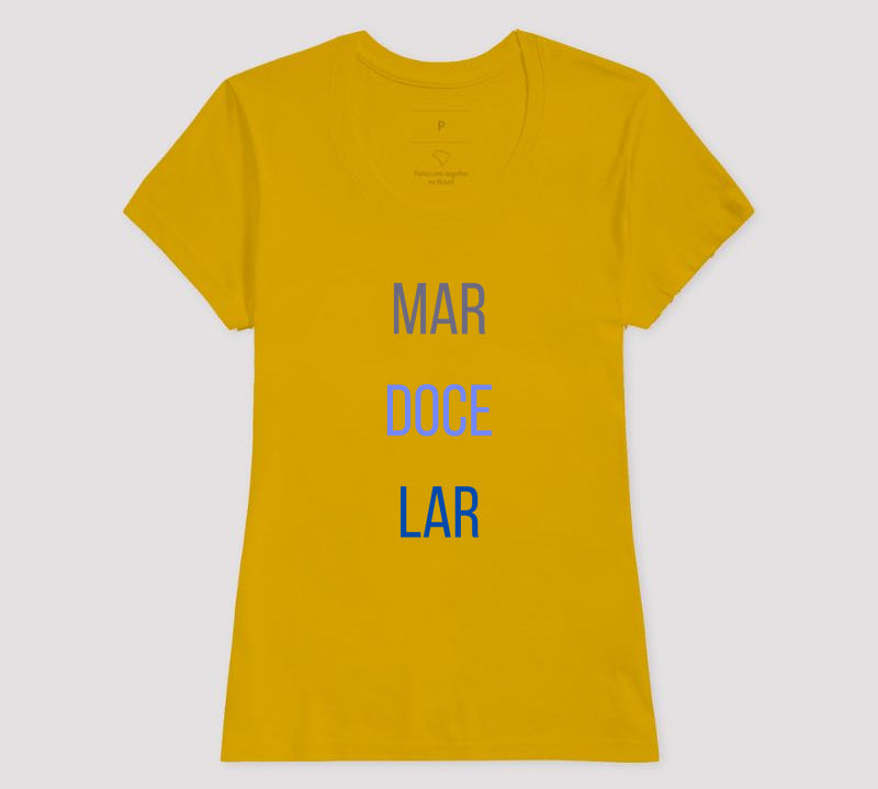 Camiseta Mar Doce Lar