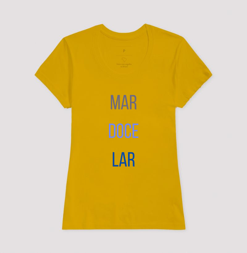 Camiseta Mar Doce Lar