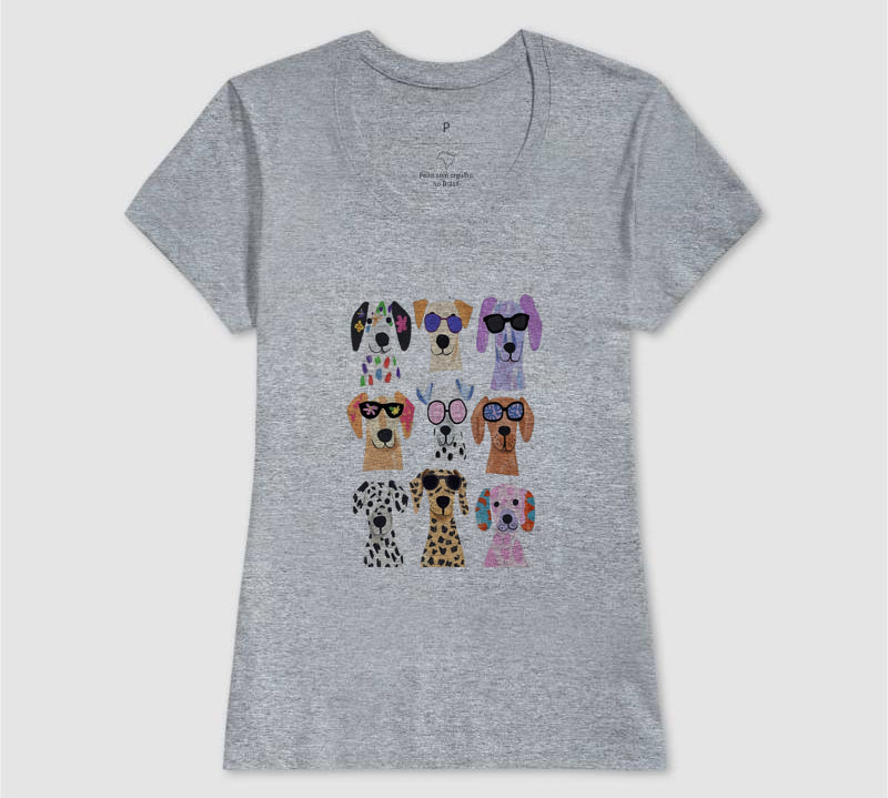 Camiseta Dog Gang Glam