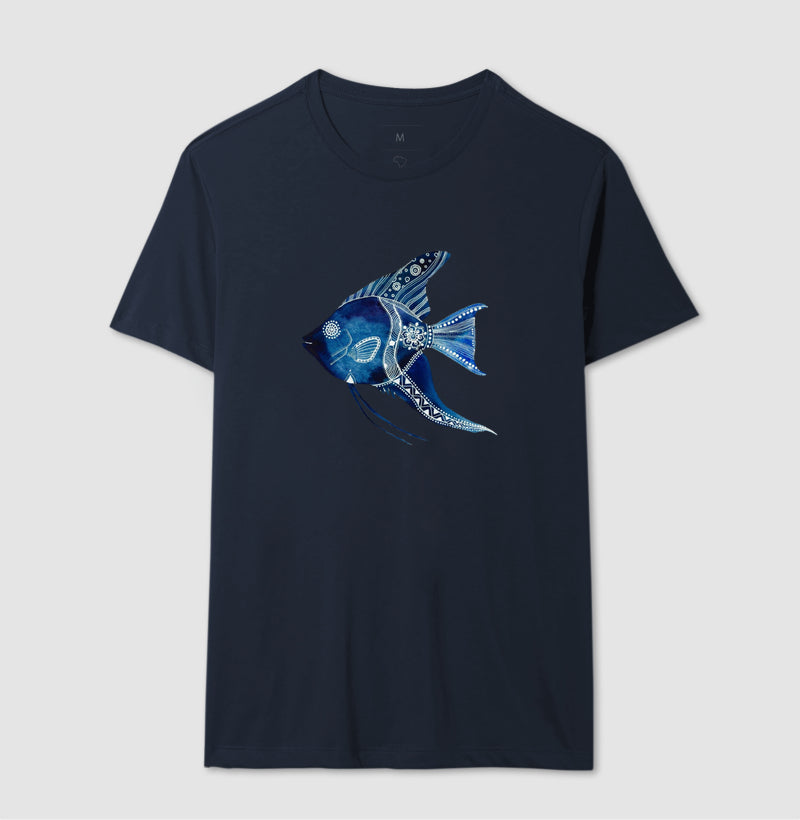 Camiseta Peixe Azul