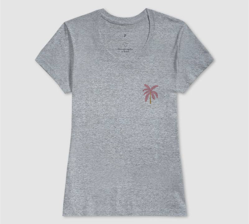 Camiseta Pink Palm