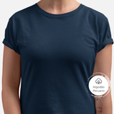 Camiseta Básica Algodão Peruano Marinho