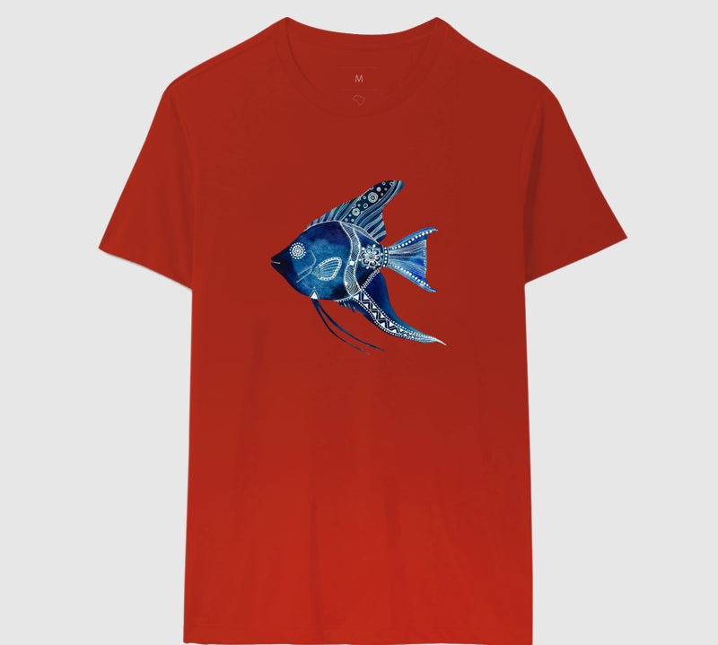 Camiseta Peixe Azul