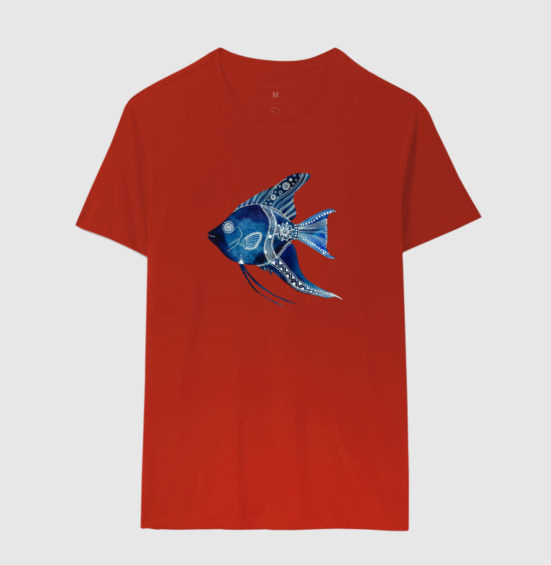 Camiseta Peixe Azul