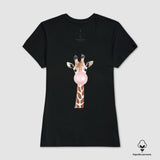 Camiseta Bubble Giraffe | Algodão Peruano |