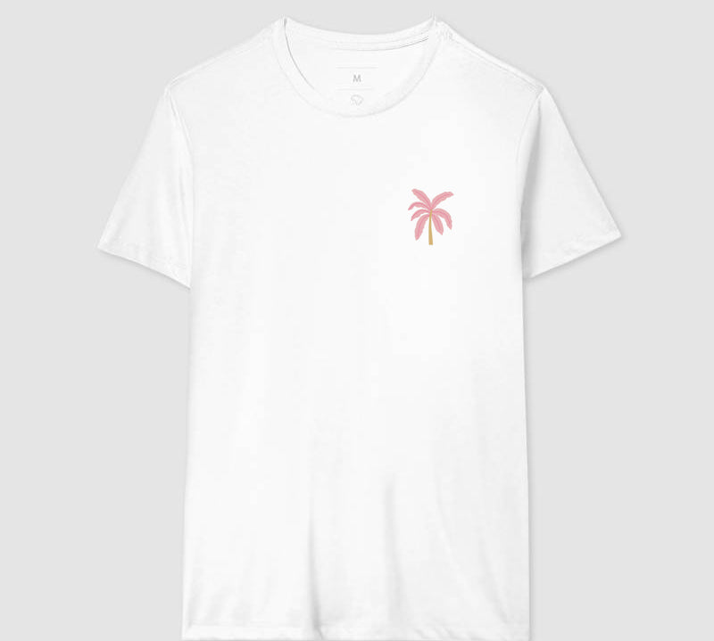 Camiseta Pink Palm