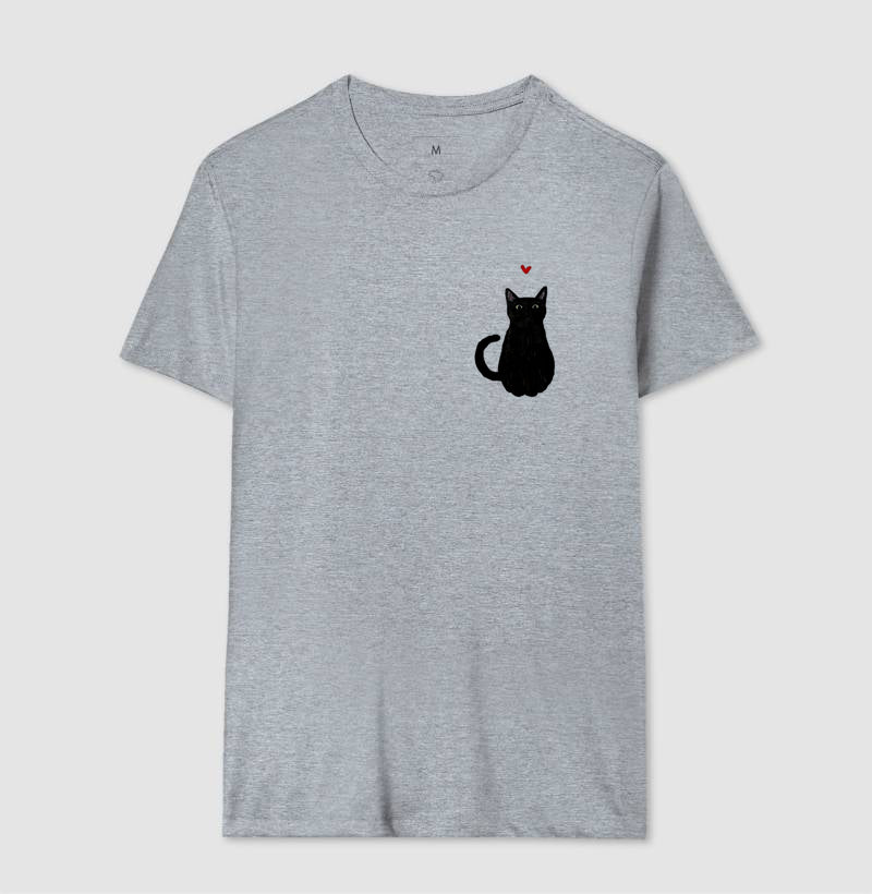 Camiseta Gato Preto