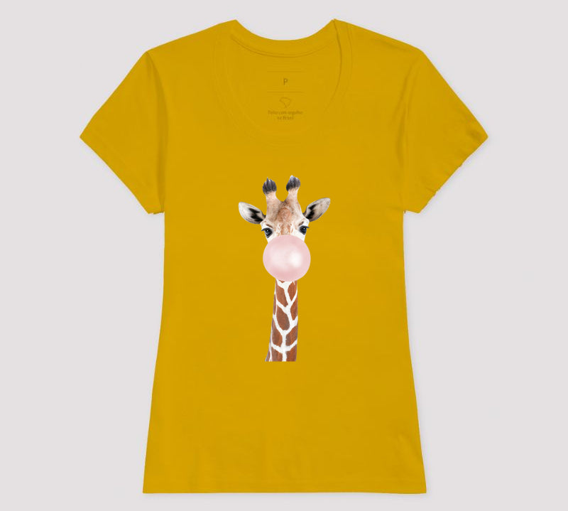 Camiseta Bubble Giraffe