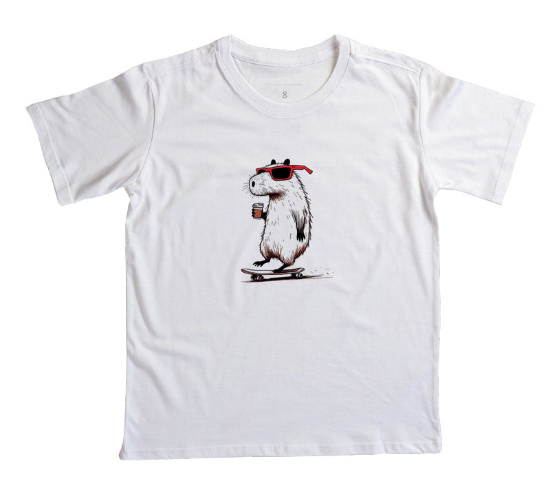 Camiseta Skate Capivara