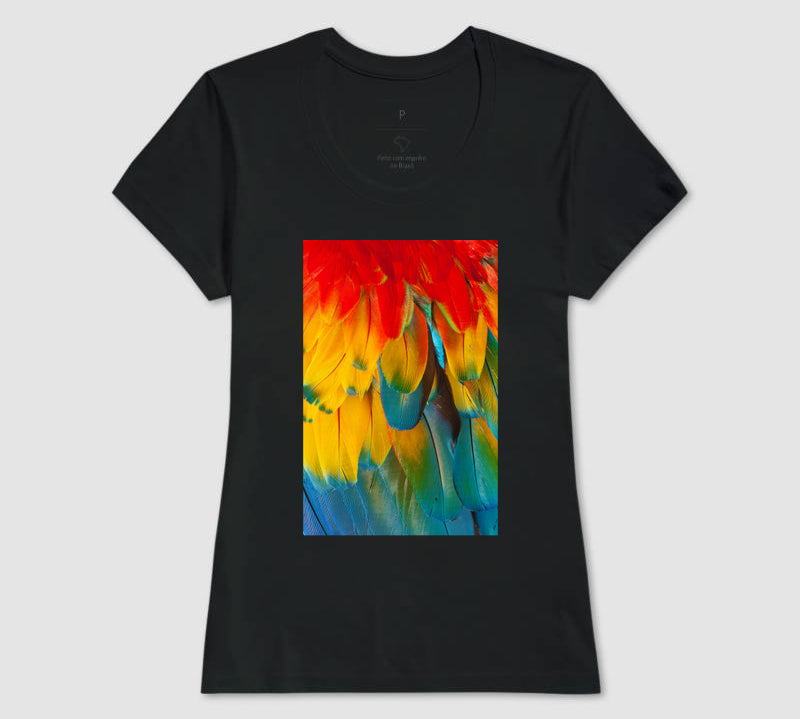 Camiseta Penas de Arara