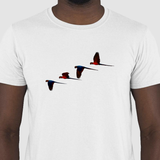 Camiseta Araras Vermelhas