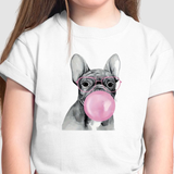 Camiseta Infantil Bubble Bulldog
