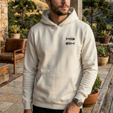 Hoodie Minimal Fishbone