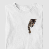 Camiseta Gato Brincando