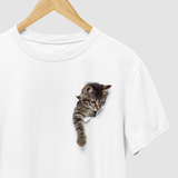 Camiseta Gato Brincando