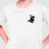Camiseta Infantil Cadê Meu Gato?