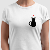 Camiseta Gato Preto