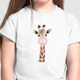 Camiseta Infantil Bubble Giraffe