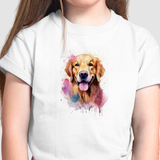 Camiseta Infantil Golden Retriever