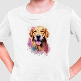 Camiseta Infantil Golden Retriever