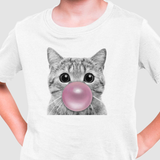 Camiseta Infantil Bubble Kitty