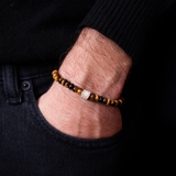 Olho de Tigre Pulseira Masculina